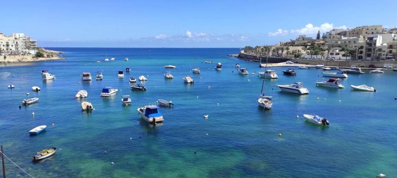 Sea View 2 Bedroom Apartment Marsaskala Esterno foto