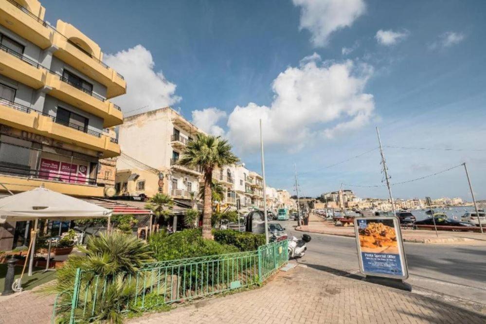 Sea View 2 Bedroom Apartment Marsaskala Esterno foto