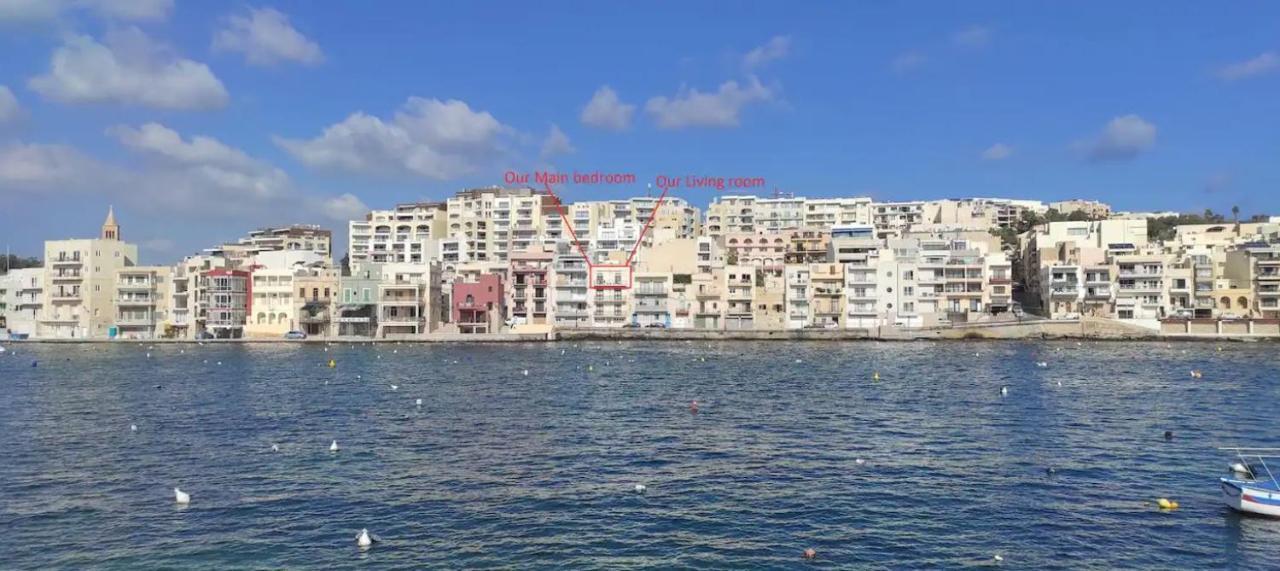 Sea View 2 Bedroom Apartment Marsaskala Esterno foto